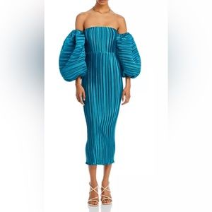 L’idee pleated Gown “Sirene” - new! Size small